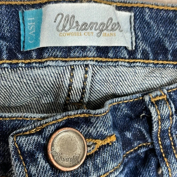 Wrangler Vintage Cash Western Cowgirl Cut Ultimate Riding Jeans 9/10 x 32 - Picture 13 of 16